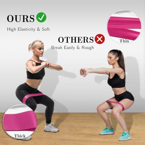 Resistance Bands for Working Out, 5 Levels Elastic Exercise Bands
