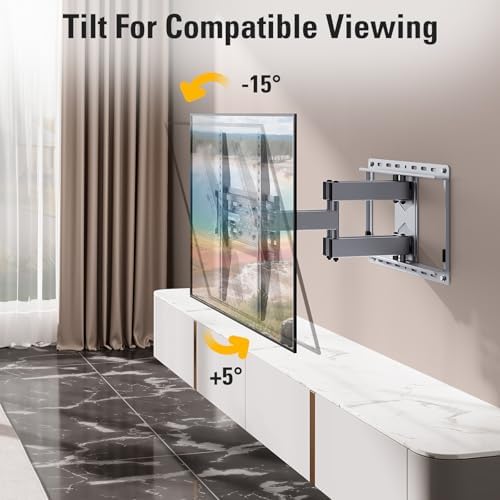 Mounting Dream Full Motion TV Wall Mount for 32-65 Inch TVs up to 132lbs