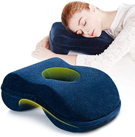 WOWSEA Desk Nap Pillow, Ergonomic Memory Cotton Wedge Pillow for Sleeping