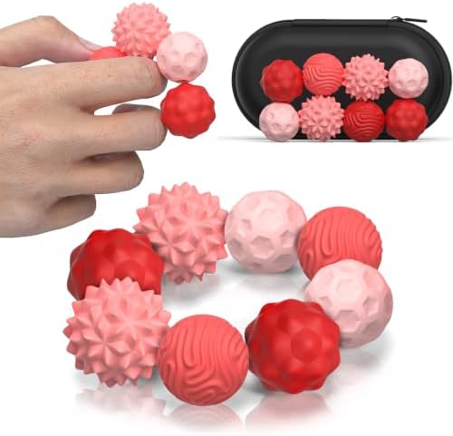Magnetic Fidget Balls for Adults & Teens, Quiet Fidget Toys for Office Desk