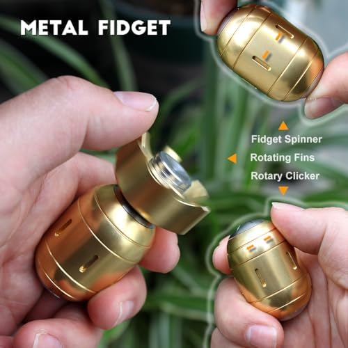 Atomic Metal Fidget Toys for Adults, Desk Spinner for Stress Relief