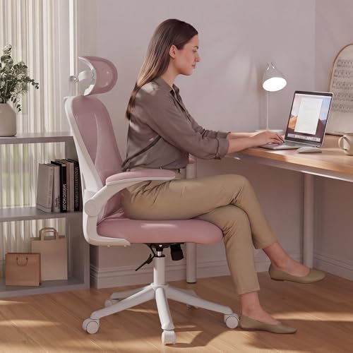 Ollega Ergonomic Office Chair with Memory Foam Seat, Computer Desk Chair