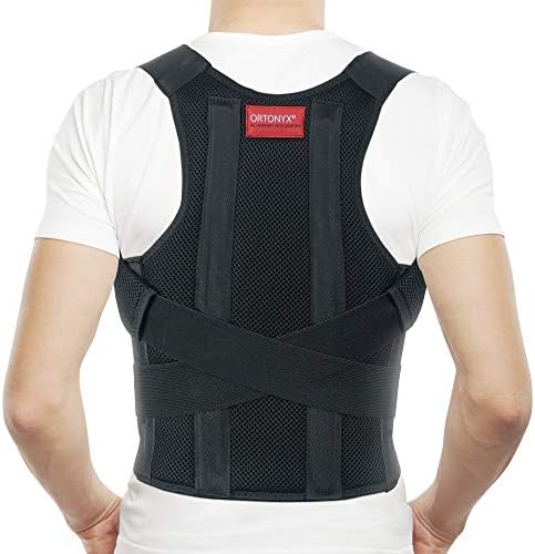 ORTONYX Posture Corrector for Men & Women, Back Shoulder Support Brace