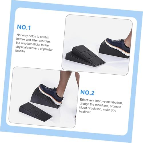 3pcs Yoga Foot Mat Set Professional Stretch Board Fitness Inclined Pedal Calf Stretcher Stretching Tool
