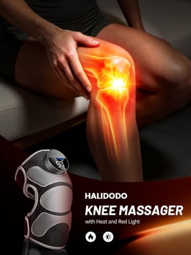 Flagship Knee Massager with Heat and Red Light Therapy for Knee Pain Relief