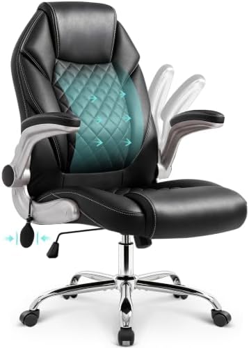 NEO CHAIR Ergonomic Office Chair, Executive Leather Chair, Lumbar Support
