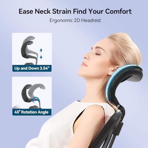 SIHOO M57 Ergonomic Office Chair, Mesh Back Desk Chair with 3D Armrests