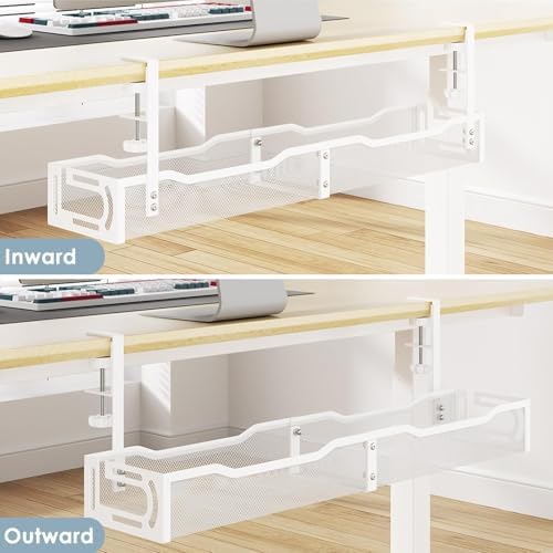 Cable Management, 25'' Cable Management Under Desk, Cable Tray