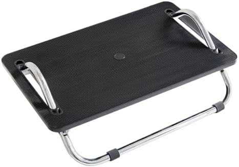 Adjustable Under Desk Foot Rest Non Slip Foot Stool with Metal Frame Office
