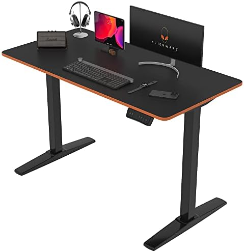 Monomi Electric Standing Desk 48”x24”, Height Adjustable Desk with Wheels