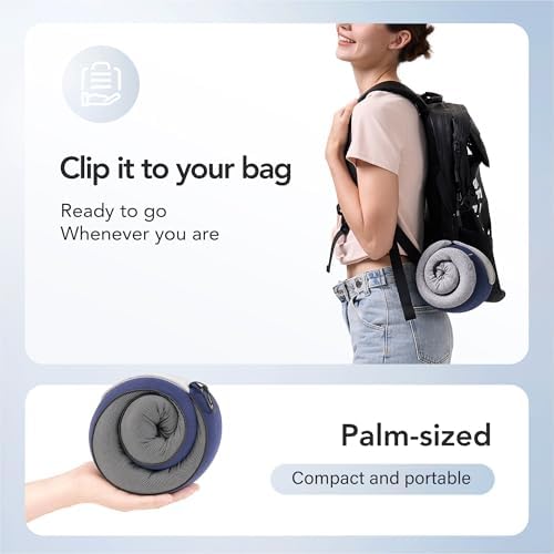 Travel Neck Pillow Airplane Neck Support Ergonomic Design for Traveling