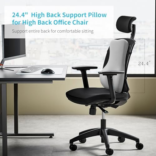 Lumbar Support Pillow for Office Chair, Back Cushion for Full Back Support
