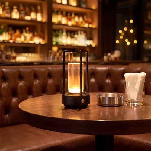 4 Pcs Portable Metal Table Lamps Bulk Cordless Table Lights Rechargeable