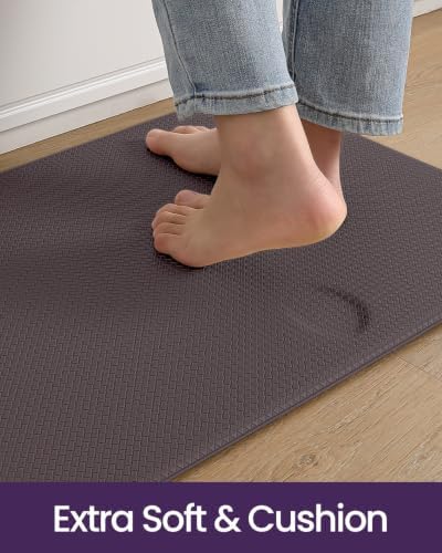 DEXI Kitchen Floor Mats Cushioned Anti Fatigue, 23x86 Standing Runner Rug