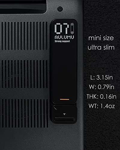 Aulumu G07 Pop Up Leg Stands Laptop, Super Portable Cooling Laptop Stand, Ergonomic Laptop Riser Lift for Desk for MacBook, All Laptops, Tablets, 8-20'', Black