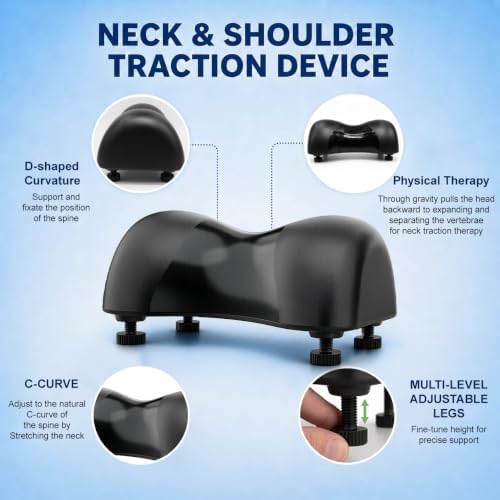 Neck Stretcher for Pain Relief,Cervical Traction Device Pillow