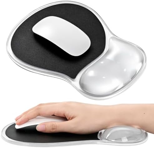 EooCoo Ergonomic Waterproof Mouse Pad with Gel Wrist Rest Support