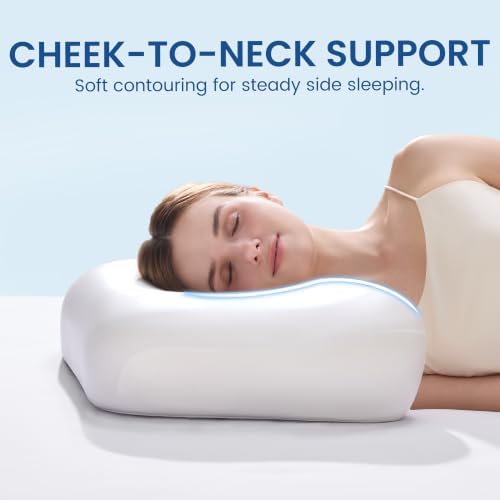 6.1" High Loft Side Sleeper Pillow - Cervical Neck Pillow for Sleeping