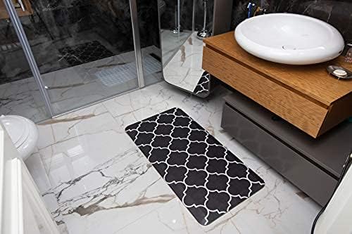 Mabel Home Anti Fatigue Floor Mat- 3 Size(20x32 & 20x39 & 24x70),16 Colors - Standing Desk Mat-Kitchen Floor Mat-Stain ResistantHome Non-Slip Bottom, Extra Soft (Diamond, 20" x 39")