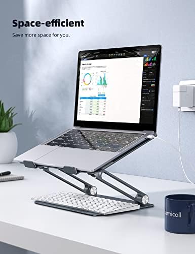 Lamicall Adjustable Laptop Stand for Desk for MacBook Air Pro HP 10-17.3''