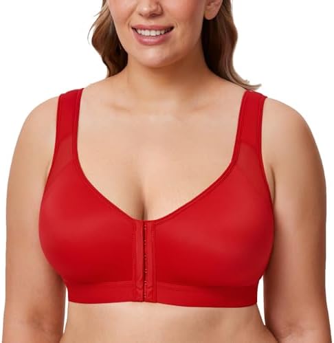 DELIMIRA Women's Front Closure Posture Support Bras