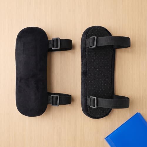 Office Chair Armrest Covers – Memory Foam Arm Pads with Cover
