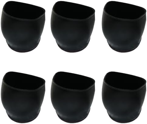 6PCS Anti Slip Cushion for Sliding Wheelchair Computer Chair Roller Protection Cover Universal Anti Slip Cushion Felt Furniture Cushion for Desk Cabinet Office Chair with Casters Furniture