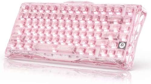 GravaStar Mercury K1 Lite 75% Wireless Mechanical Gaming Keyboard RGB