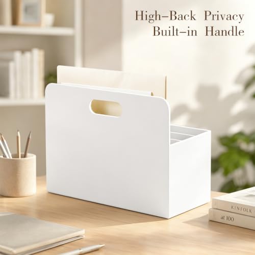Mail Organizer Countertop, Desk Bill Holder, Stationery Accessories Sorter