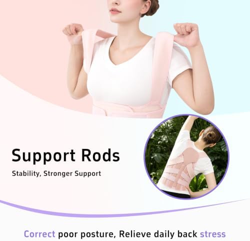 Back Brace Posture Corrector for Women and Men Comfortable Upper Support