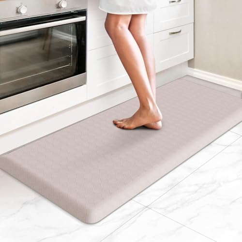 HappyTrends Kitchen Floor Mat - 4/5 Inch Thick Anti-Fatigue Kitchen Rug