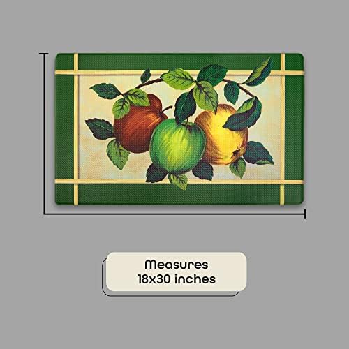 Anti-Fatigue Floor Comfort Mat, 18 x 30 in, Multi Color, Waterproof