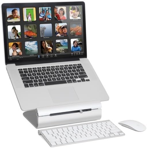 Rain Design iLevel2 Adjustable Height Laptop Stand (Patented) (Space Gray)