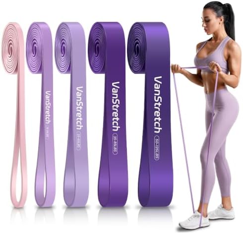 Resistance Bands for Working Out,5-Level Elastic Exercise Bands