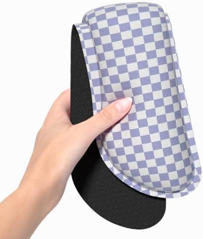 Dapesuom Keyboard Wrist Rest, Memory Foam, Ergonomic, Gaming,Lilac Grey