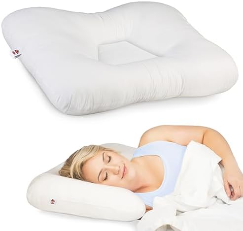 Tri-Core Ergonomic Cervical Pillow Neck Pain Relief, Petite WH Firm