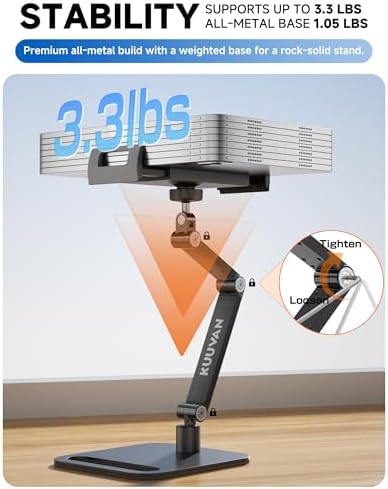 Portable Monitor Stand for 15.6'',17.3'', Tablet Stand Holder for iPad