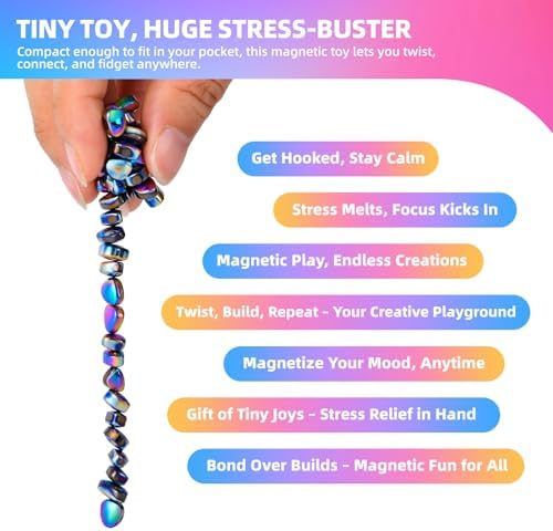 1000pcs Fidget Toys for Adults & Teens,Stress Relief Sensory Toys for Autism ADHD Anxiety,Desk Fidgets Toys for Office/Adults Gifts