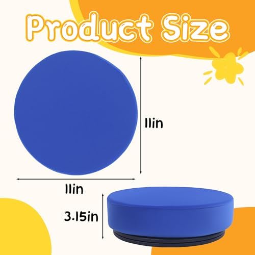 BALAPET Wobble Cushion for Kids, Thickened Foam Support Sensory Cushion, 360° Twist Active Seat Cushion Promotes Active Learning and Improves Focus and Productivity