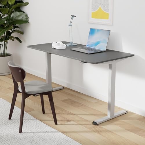 SANODESK One-Piece 1'' Thick Height Adjustable Standing Desk 55''x28''