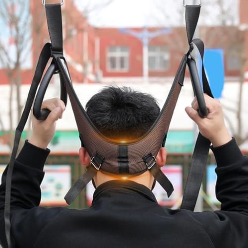 Cervical Traction Device - Thick Padding Ergonomic Adjustable Portable