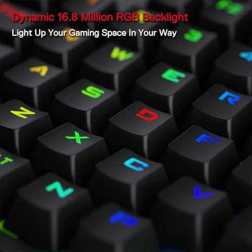 Redragon K585 PRO Wireless One-Handed RGB Gaming Keypad, 42-Key Layout