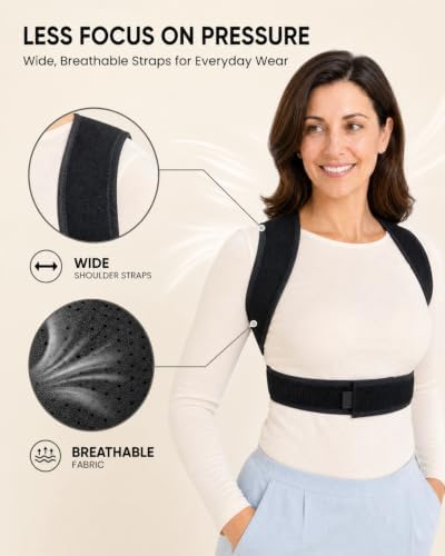 At-Home Women's Posture Corrector for Desk Work and Daily Chores