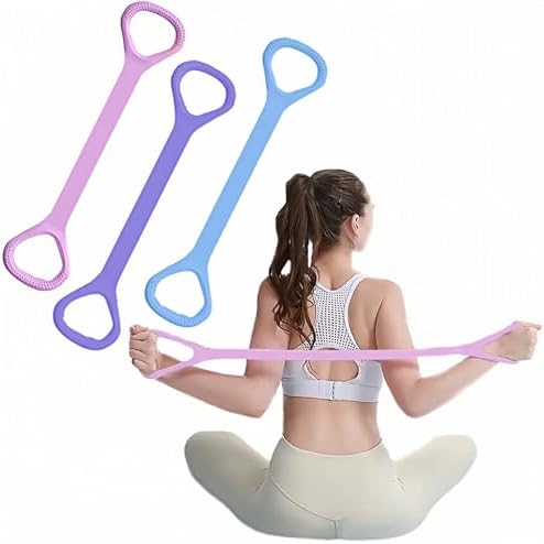 Figure 8 Fitness Resistance Bands with Handles for Working Out