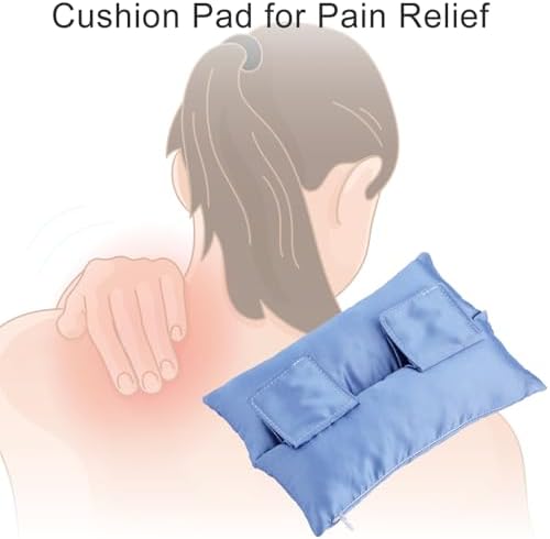 Satin Neck Pad Strap Cushion for Arm Sling Pillow Comfort Support Padding Rotator Cuff Replacemet Surgery Elbow Brace Carry Padded Cover Broken Wrist Hand Injury, Haze Blue