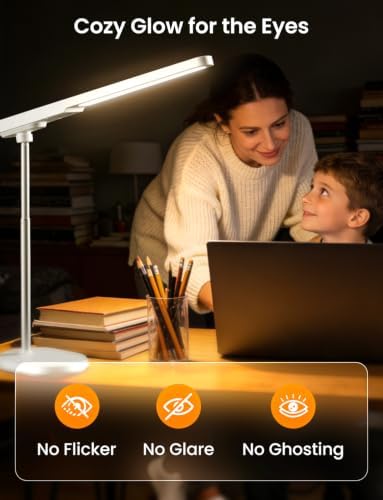 Cordless Desk Lamp, Magnetic Portable LED Light, Adjustable Table Lighting