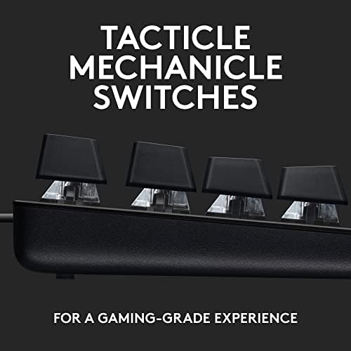 Logitech G413 SE Full-Size Mechanical Gaming Keyboard + G305 Lightspeed Wireless Gaming Mouse + G335 Wired Gaming Headset Bundle - Black