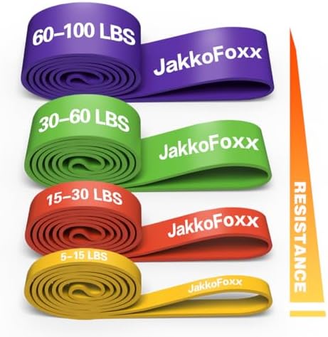 Resistance Bands,Pull Up Bands,Stretching Assist Bands Set for Men & WomenPortable Exercise, Muscle Training,Physical Therapy,Exercise Workout Bands for Working Out