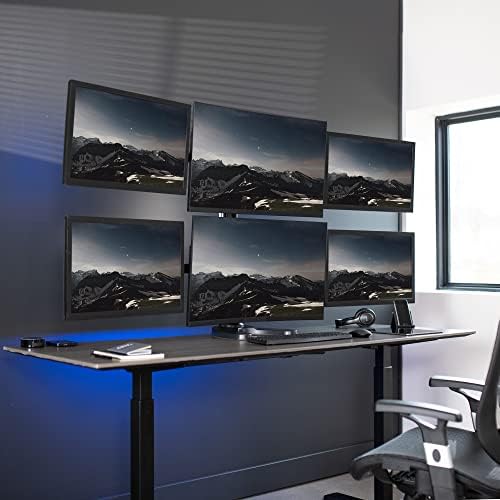 VIVO Hex Monitor Desk Mount for 17 to 27 inch Screens, STAND-V006F