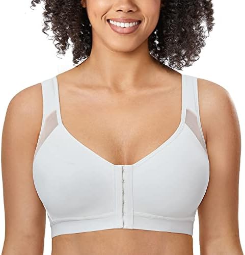 DELIMIRA Women's Front Closure Posture Support Bras